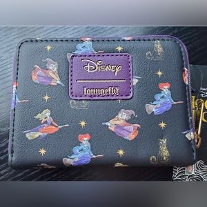 Loungefly Disney Hocus Pocus Sanderson Sisters Mini Zipper Wallet